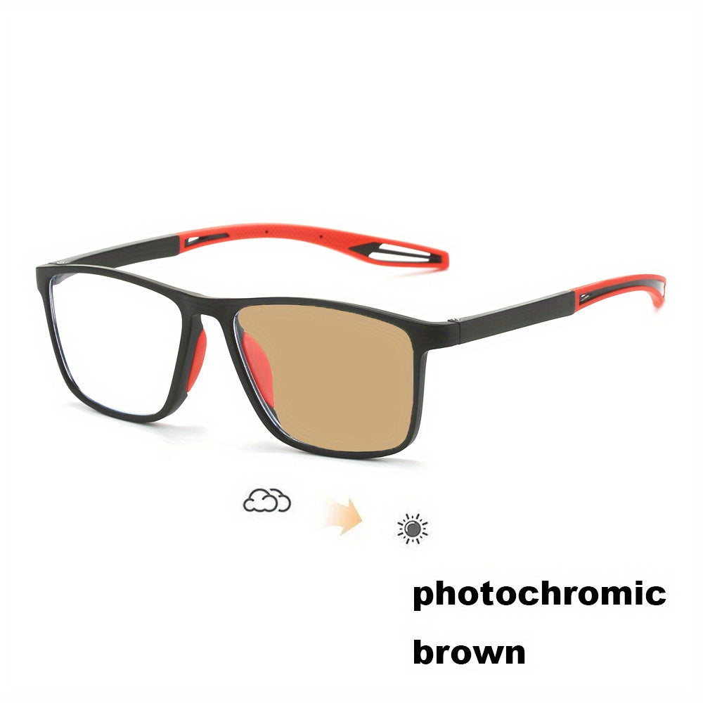 Reading Glasses - Photochromic TR90 Sport Frame Ultralight UV Protection for Men Women - product detail view 31