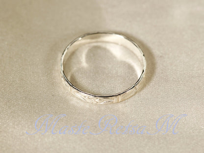 Rings for Women - 925 Sterling Silver Pattern Ring for & Men Handmade Waterproof - product detail view 10
