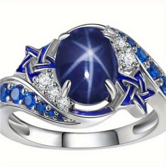 Rings for Women - 925 Sterling Silver Ring for & Men Elegant Minimalist Light Luxury Band - main product view