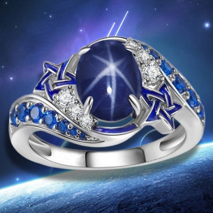 Rings for Women - 925 Sterling Silver Ring for & Men Elegant Minimalist Light Luxury Band - product detail view 9