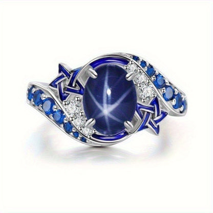 Rings for Women - 925 Sterling Silver Ring for & Men Elegant Minimalist Light Luxury Band - product detail view 12