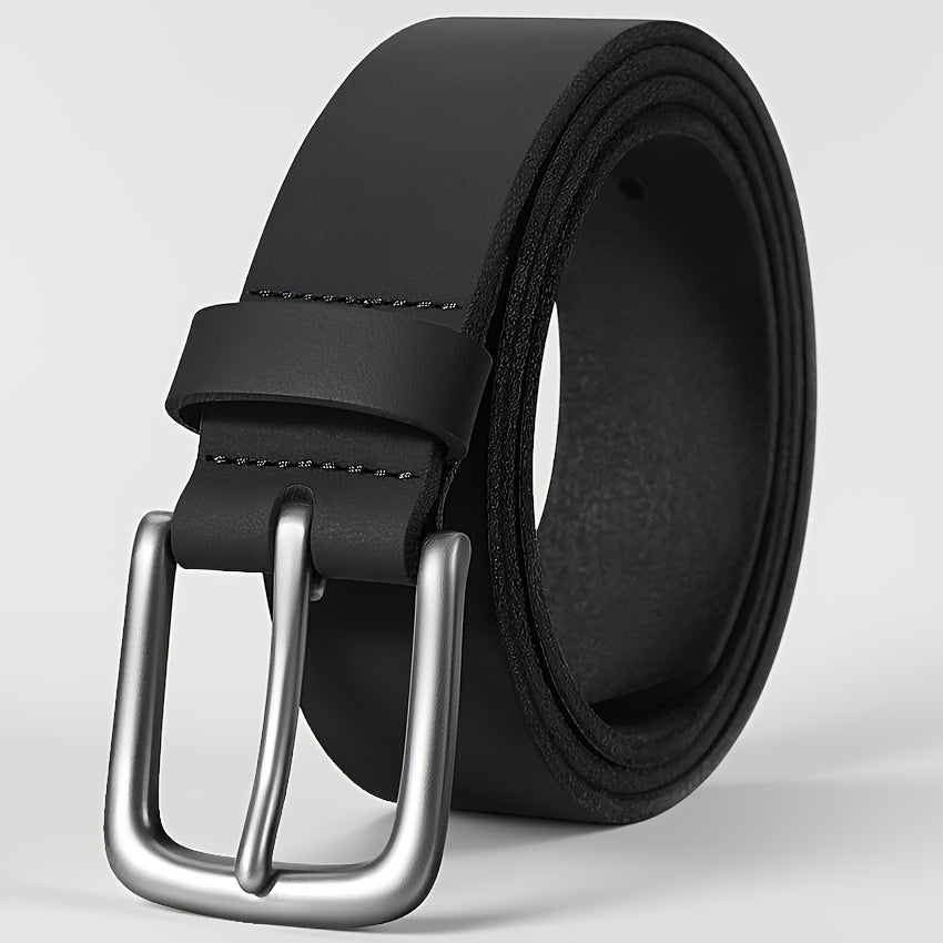 Men's Belt - Genuine Leather for Handmade Full Grain Casual Everyday Jeans Stainless - product detail view 24