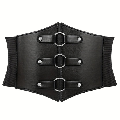 Women's Belt - 's Corset Multi-Pack Black Brown Red White Coffee Silver Crocodile Wide - product detail view 14