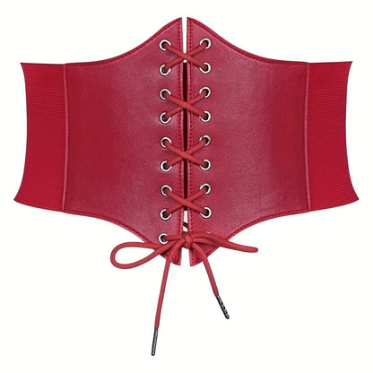 Women's Belt - 's Corset Multi-Pack Black Brown Red White Coffee Silver Crocodile Wide - product detail view 16