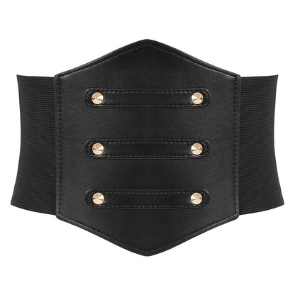 Women's Belt - 's Corset Multi-Pack Black Brown Red White Coffee Silver Crocodile Wide - product detail view 17