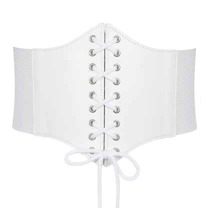 Women's Belt - 's Corset Multi-Pack Black Brown Red White Coffee Silver Crocodile Wide - product detail view 24