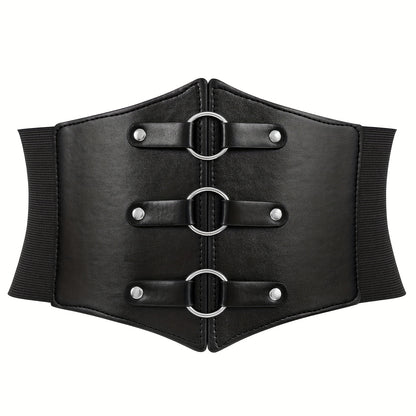 Women's Belt - 's Corset Multi-Pack Black Brown Red White Coffee Silver Crocodile Wide - product detail view 40