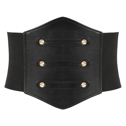 Women's Belt - 's Corset Multi-Pack Black Brown Red White Coffee Silver Crocodile Wide - product detail view 61