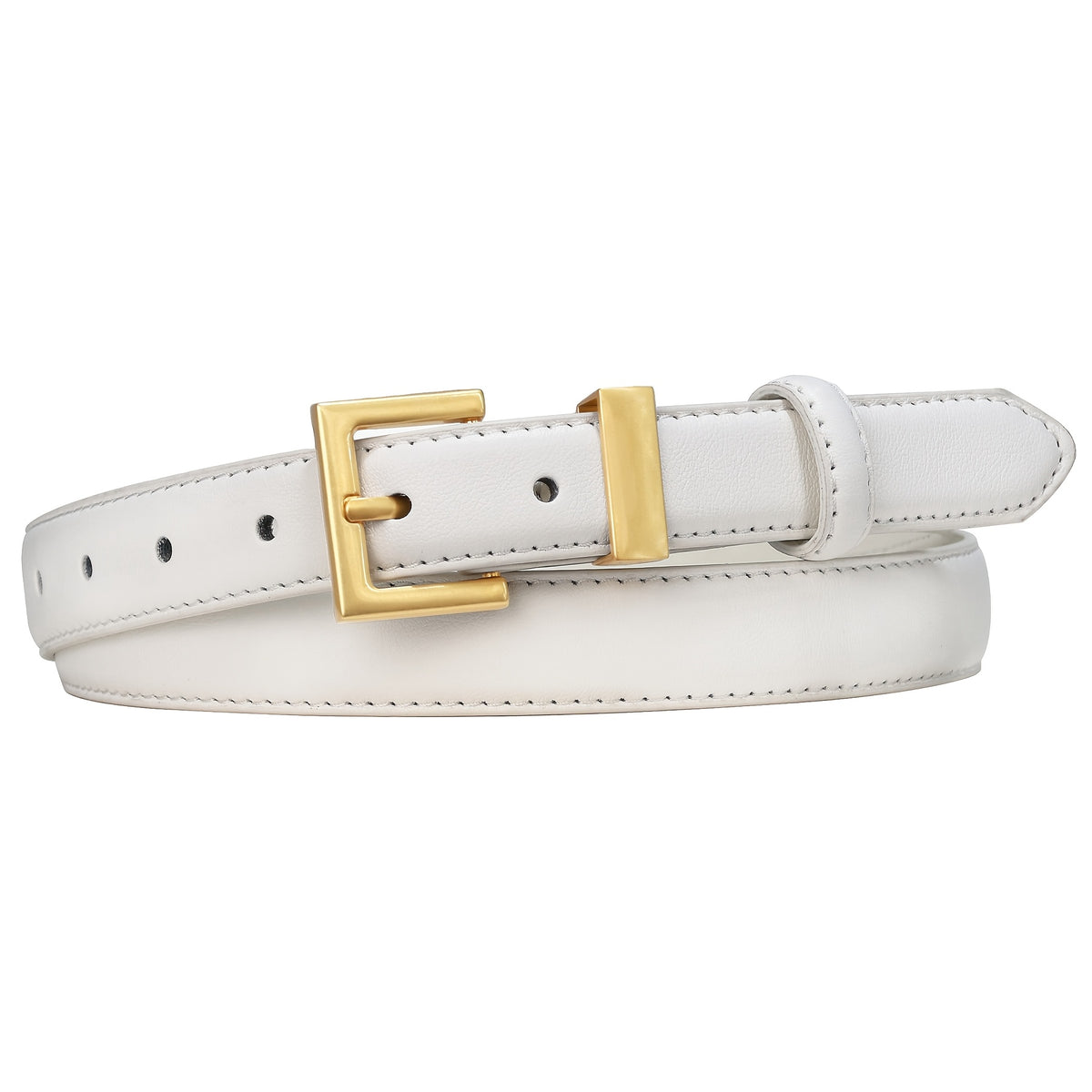 Women's Belt - Square Buckle for - Color Block Casual Dress for Jeans Pants Dresses, Hand - product detail view 15