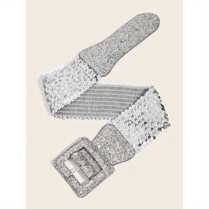 Women's Belt - Wide Waist for Butterfly Buckle Girdle - French Fashion Elegant Cincher - product detail view 6