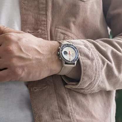 Men's Quartz Watch - CILOA 's Large Dial Stainless Steel Case Calendar Display Fashion Luxury - product detail view 13