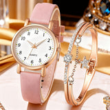 Pink Watch + Bracelet