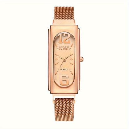 Women's Quartz Watch - Fashion Casual for Innovative Analog Dial, Everyday Wristwatch, Versatile - product detail view 4