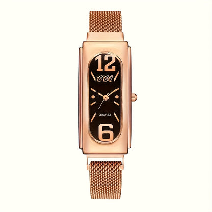 Women's Quartz Watch - Fashion Casual for Innovative Analog Dial, Everyday Wristwatch, Versatile - product detail view 15