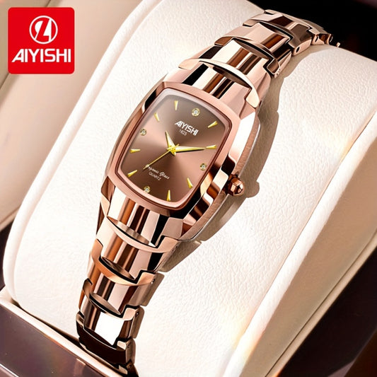 Women's Quartz Watch - Glow in the Dark for AIYSIHI Elegant Rhinestone Wristwatch, Gorgeous - main product view