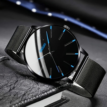 Men's Quartz Watch - 's 3-Piece Set Rhinestone Analog Dials, Casual & Dressy Wristwatches - product detail view 6