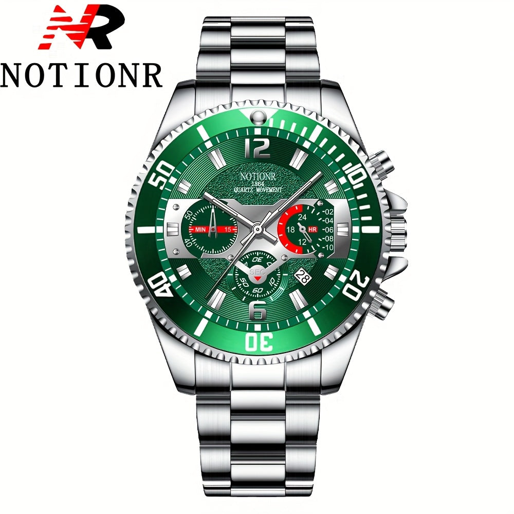 Men's Quartz Watch - 's Business with Calendar & Adjustable Strap - Versatile Analog Wristwatch - product detail view 33