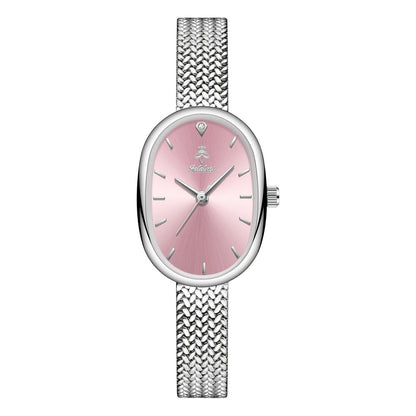 Women's Quartz Watch - 's Elegant Oval Dial Leaf Pattern Bracelet Strap with Gift Box, Stylish - product detail view 13