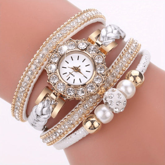 Women's Quartz Watch - 's PU Leather Bracelet Alloy Case Glass Dial Casual Dress Fashion - main product view