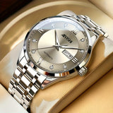 Silvery White