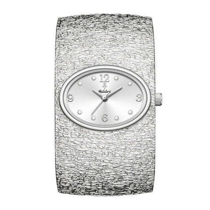Women's Quartz Watch - 's Vintage Rhinestone Oval Dial Zinc Alloy Case Analog Wristwatch Elegant - product detail view 24