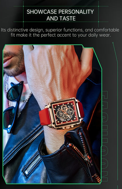 Men's Quartz Watch - SKMEI Chronograph Date Display Luminous Hands 3ATM Waterproof Casual - product detail view 16