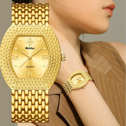 Women's Quartz Watch - YaLaLuSi Vintage Ladies Classic Elegant 's Wristwatch with Gift Box - product detail view 12