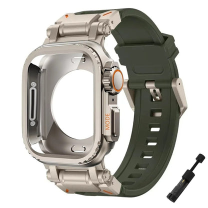 Men's Watch - Apple Band Stainless Steel Mesh Strap Compatible with Series 11 10 9 8 7 6 - product detail view 29