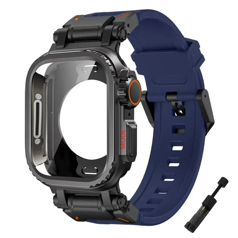 Men's Watch - Apple Band Stainless Steel Mesh Strap Compatible with Series 11 10 9 8 7 6 - product detail view 42