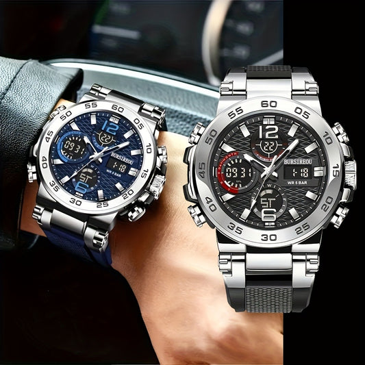 Men's Watch - 's Luxury Business with Sapphire Crystal Elegant Dress Wristwatch - main product view