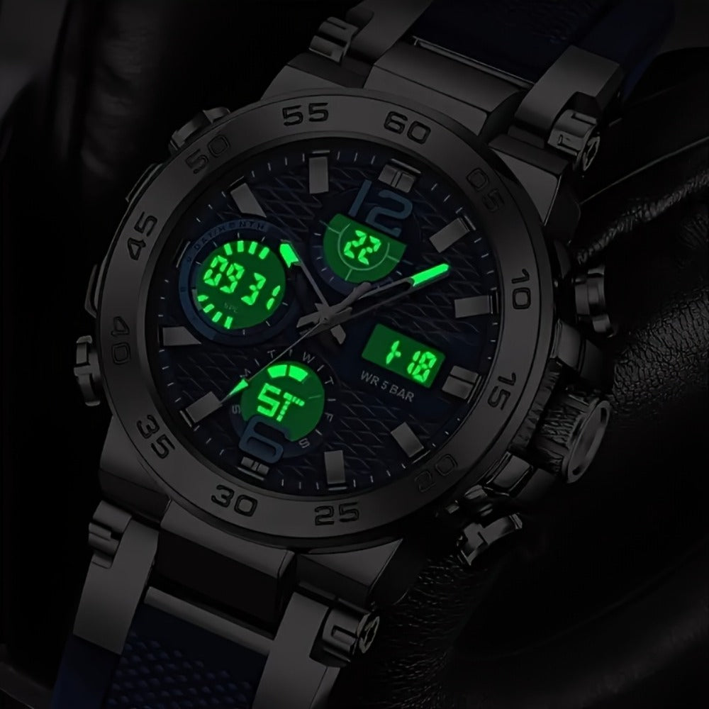 Men's Watch - 's Luxury Business with Sapphire Crystal Elegant Dress Wristwatch - product detail view 7