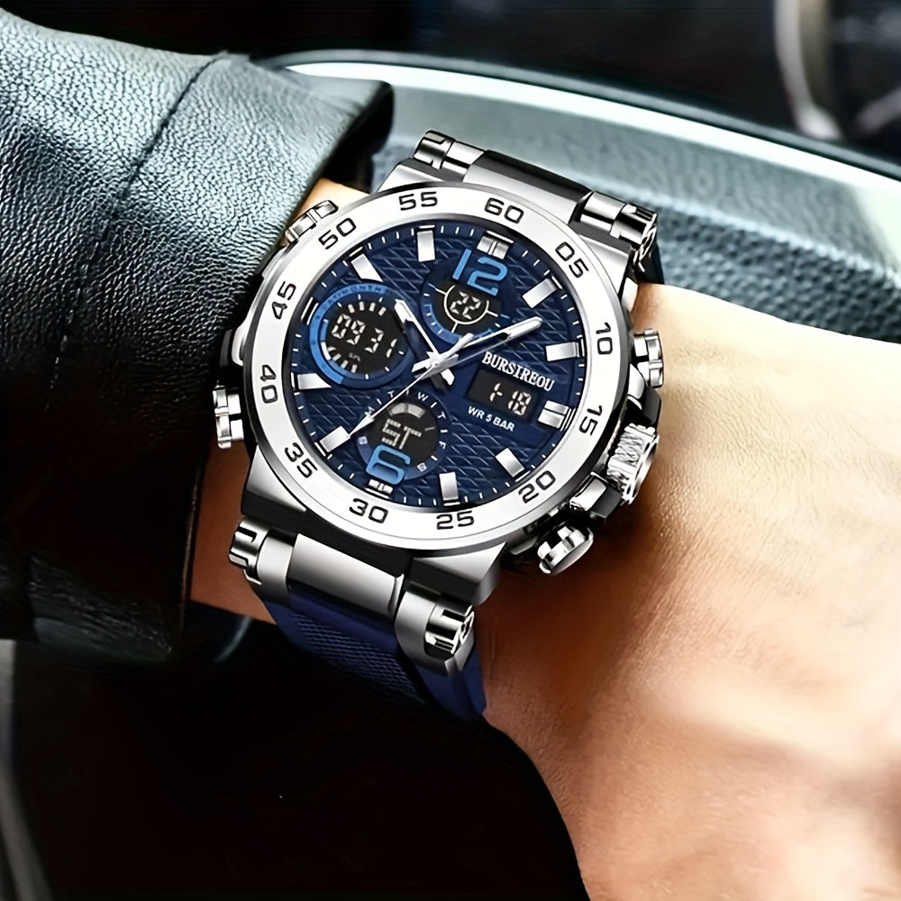 Men's Watch - 's Luxury Business with Sapphire Crystal Elegant Dress Wristwatch - product detail view 8