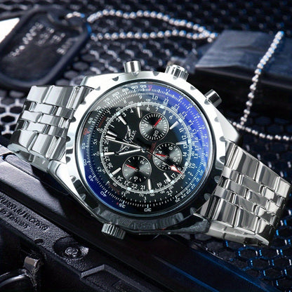 Men's Watch - 's Pilot Automatic Mechanical Multifunctional Sub-Dials, Week & 24H - product detail view 14