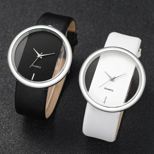Women's Watch - 's Set 2 Pieces Elegant Fashion Analog Wristwatch Ladies Trendy Casual - main product view