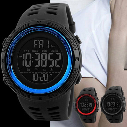 Men's Watch - 's Sport Chronograph Luminous Large Dial, Electronic Adventure Timepiece - product detail view 11