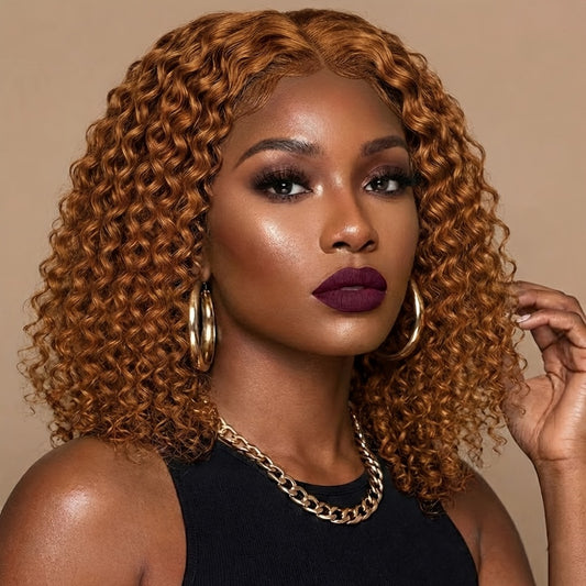 Women's Wig - Deep Wave | Pre-Styled Hairline, Fluffy Thick Natural Look, Comfortable - main product view