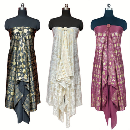 Scarf for Women - Milk Fiber Shawl 3pcs Set for - Soft Stretchy Warm Windproof with Gift - product detail view 23