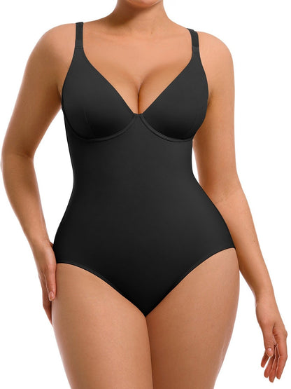 Shapewear Bodysuits for Women Tummy Control Body Suits Deep V Neck Corset Body – view 5