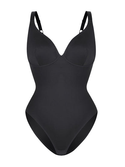 Shapewear Bodysuits for Women Tummy Control Body Suits Deep V Neck Corset Body – view 16