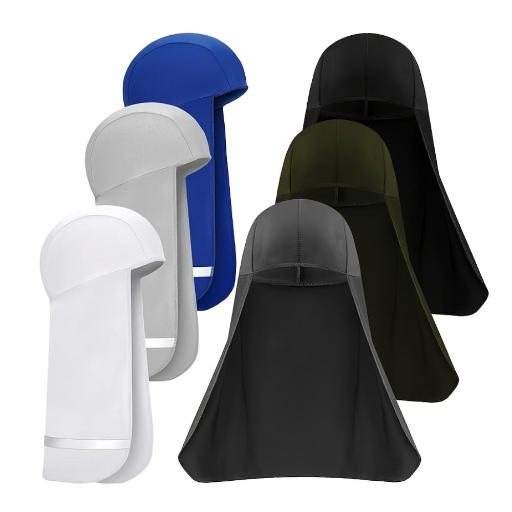 Skull Cap - Liner 6 Pack Hard Hat Sun Shade Cooling Neck Protector Sweat-Wicking - product detail view 5