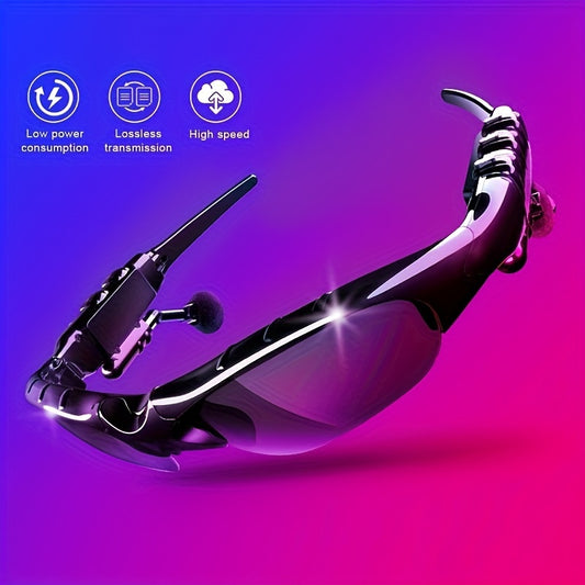 Smart Glasses - Bluetooth Headset with Open-Ear Speakers, Hands-Free Calling & Music - main product view