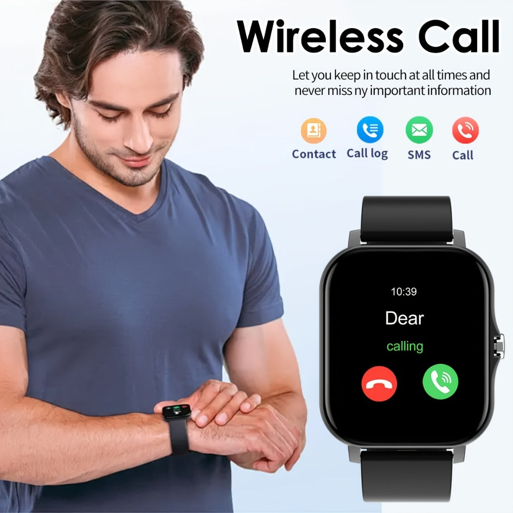Smart Watch for Men - with Bluetooth Calling 1.83" Large Screen Fitness Tracker, Music Control - product detail view 9
