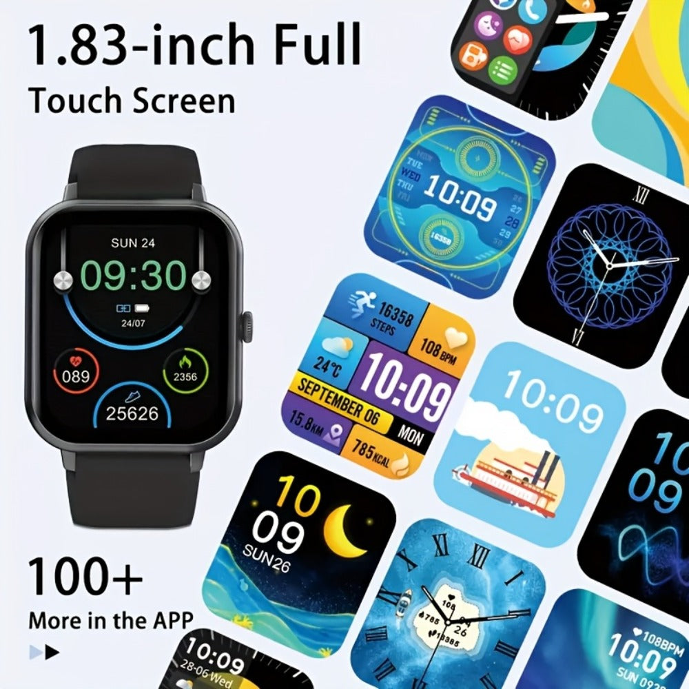 Smart Watch - Smartwatch 1.83 Inch HD Screen Voice Call Music Playback Sleep Monitor - product detail view 8