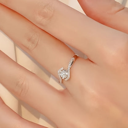 Stackable Rings for Women - 925 Sterling Silver Ring Hypoallergenic Celestial Hollow Star Moon Band - product detail view 10