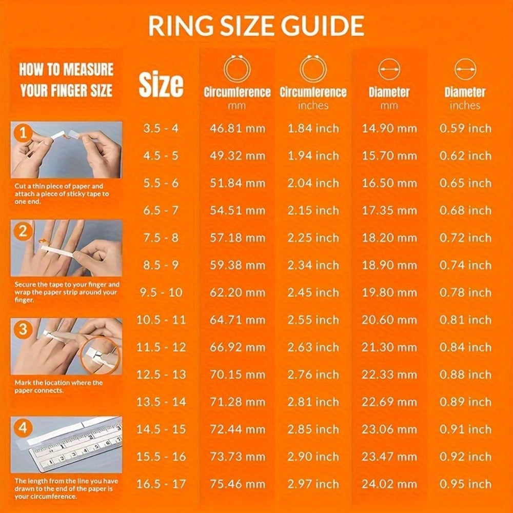 Stackable Rings for Women - Men's Ring Set 4 Pieces Punk Hip Hop Vintage Hand Carved Alloy Zirconia - product detail view 2