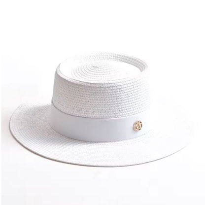 Straw Hats - Fedora Hat Foldable Sun Hat for Women Men - Beach Vacation Jazz Hat - product detail view 12