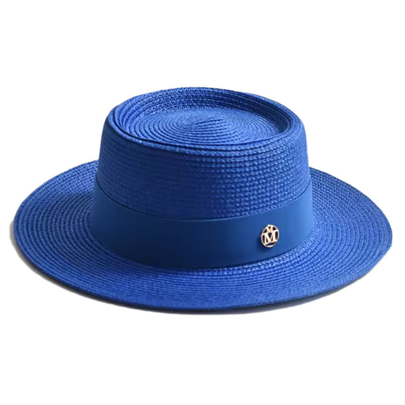 Straw Hats - Fedora Hat Foldable Sun Hat for Women Men - Beach Vacation Jazz Hat - product detail view 15