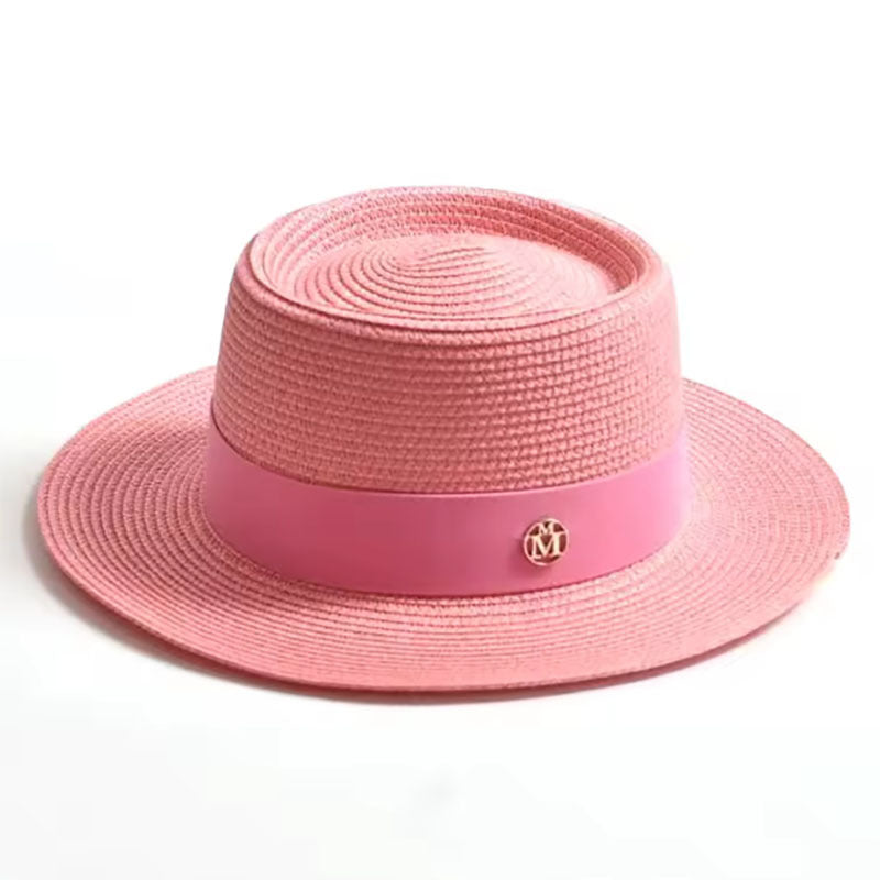 Straw Hats - Fedora Hat Foldable Sun Hat for Women Men - Beach Vacation Jazz Hat - product detail view 17