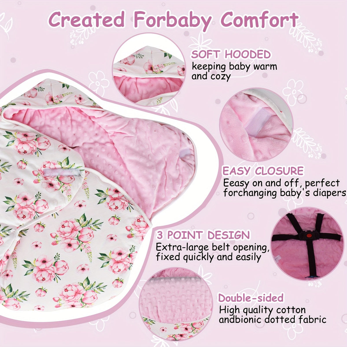 Stroller Accessory - Cotton Spring Winter Seat – view 6