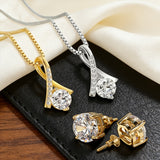 Necklace+earrings